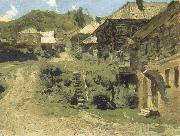 Levitan, Isaak Angle in Pljob oil painting on canvas